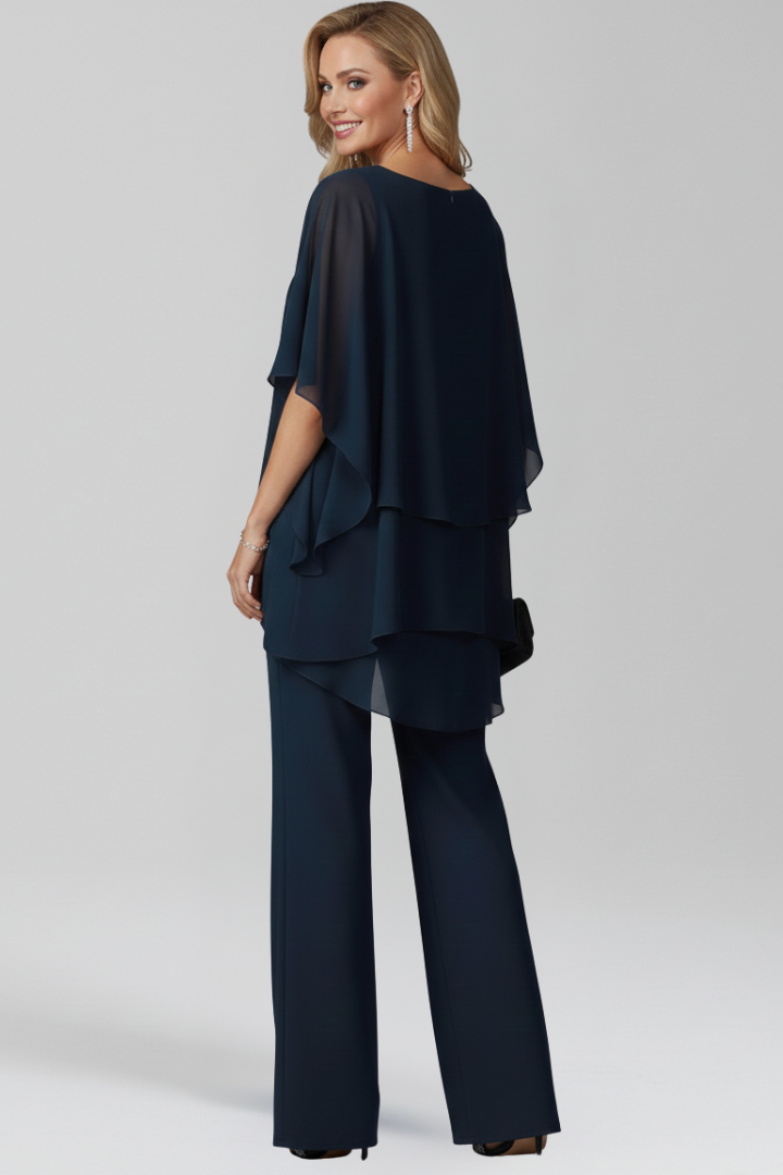 Hailee | Women's Cold-Shoulder Wide-Leg Jumpsuit
