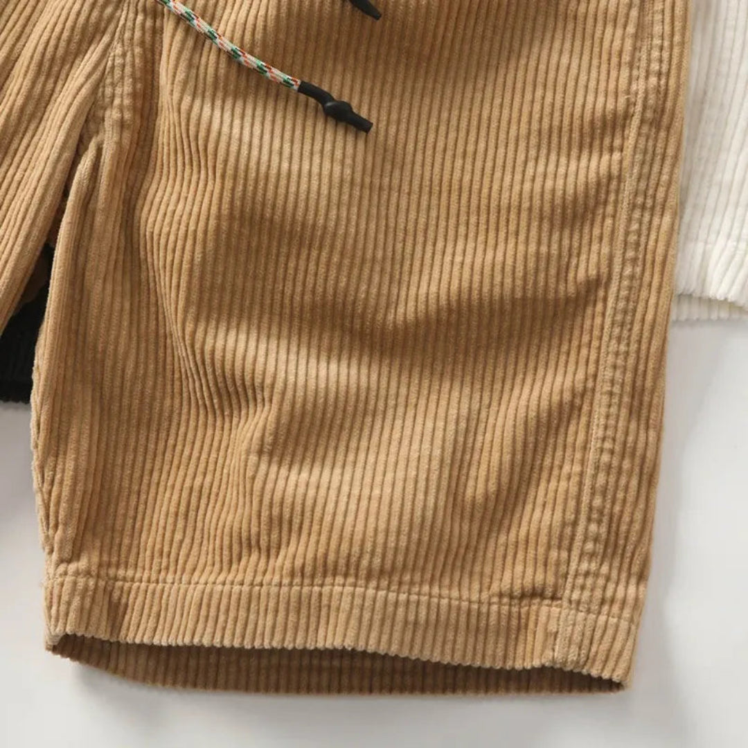 Grant | Men's Casual Corduroy Shorts with Pockets