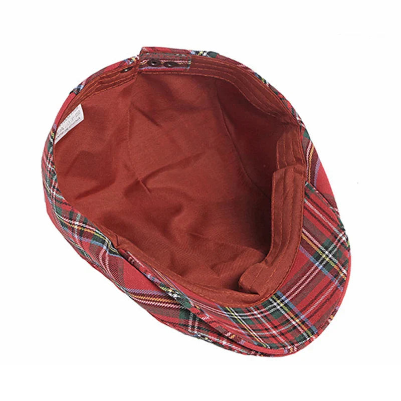 Harrison | Classic Plaid Flat Cap