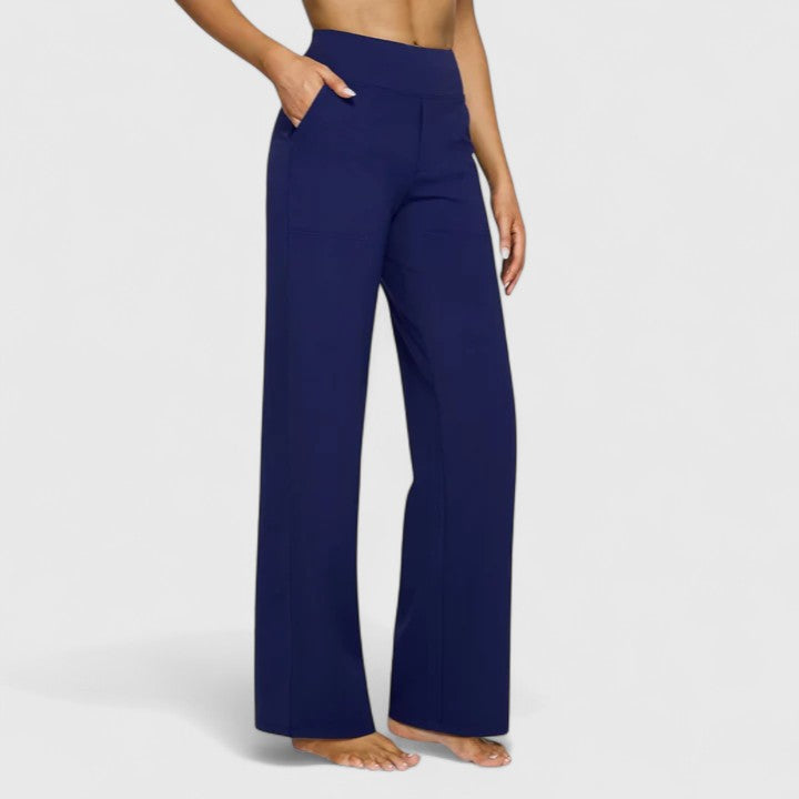 Hannah | Women's Comfortable Wide Waistband Pants