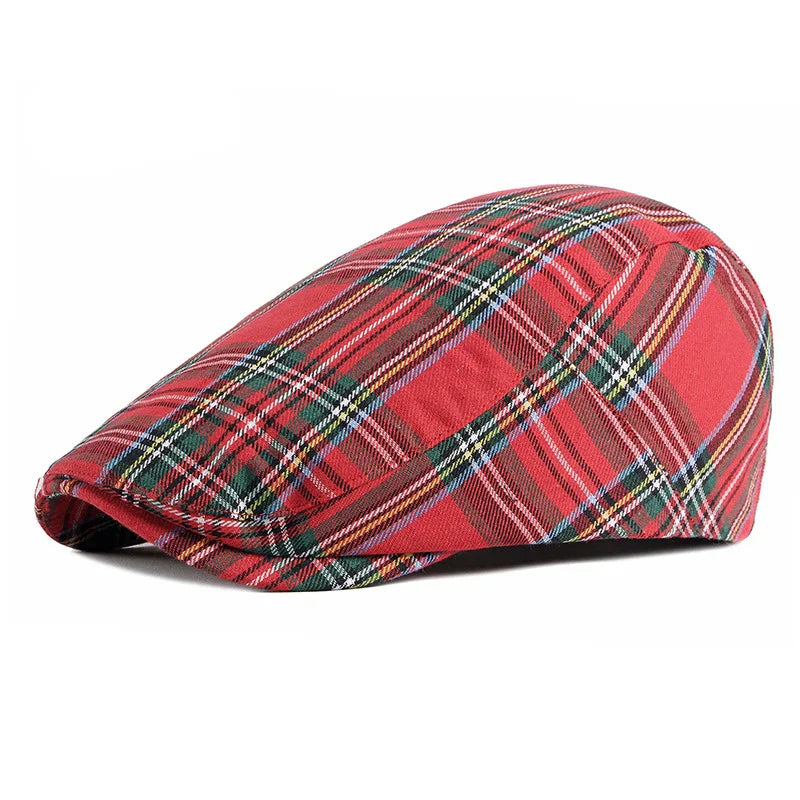 Harrison | Classic Plaid Flat Cap