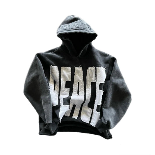 PEACE CLOUD Crop Hoodie