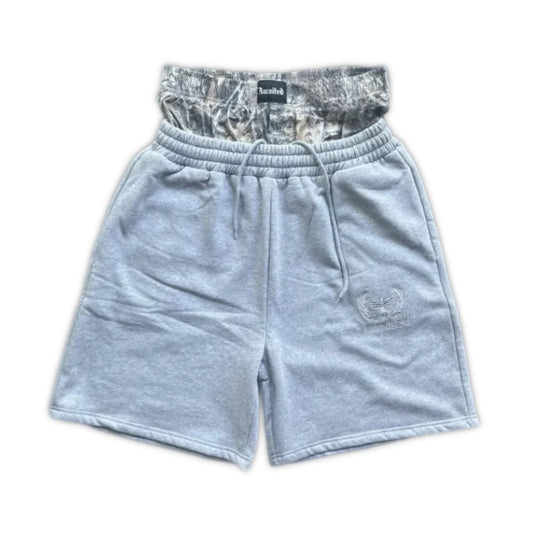 CAMOUFLAGE CLOUD PATTERN SHORTS