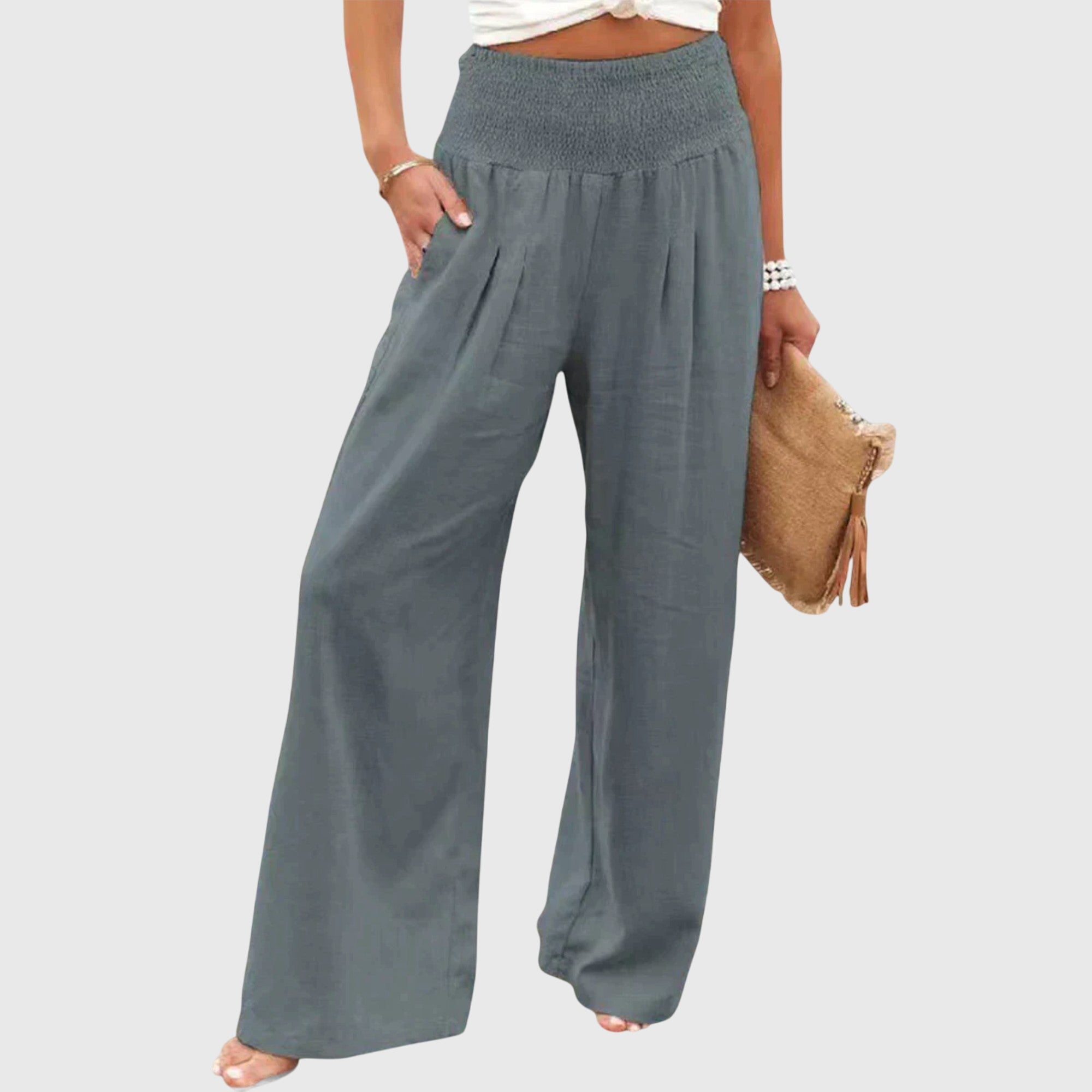 Maisie | Women's Wide Leg Airy Pants for Comfort