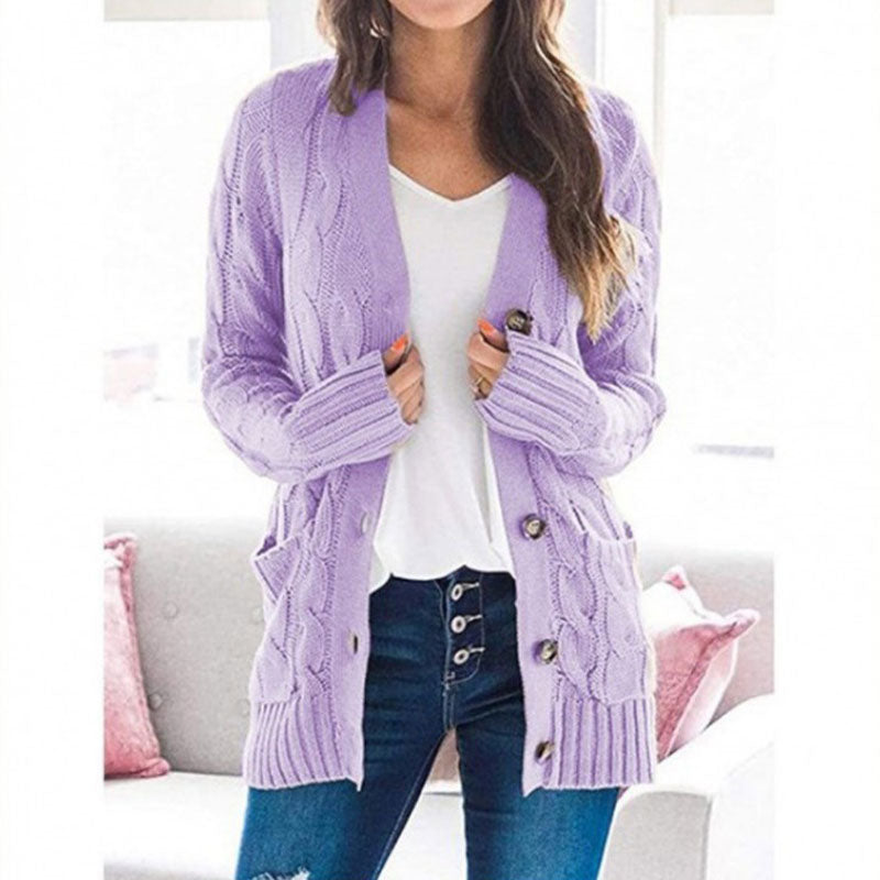 Sweater Women - Midi-Length Knit Sweater