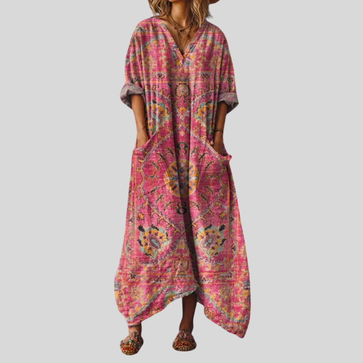 Kiera | Women's Flowing Maxi Dress for Casual & Formal