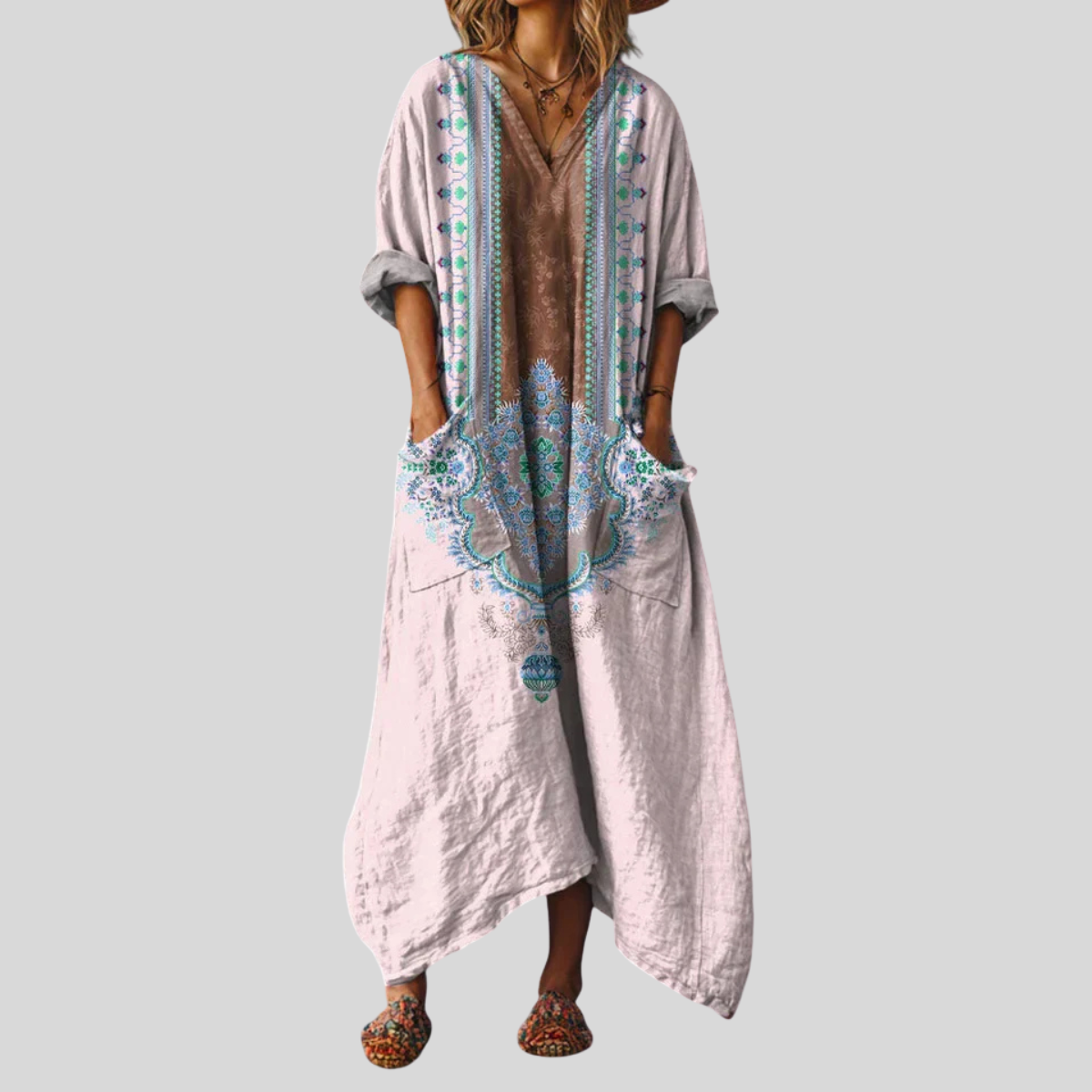 Kiera | Women's Flowing Maxi Dress for Casual & Formal