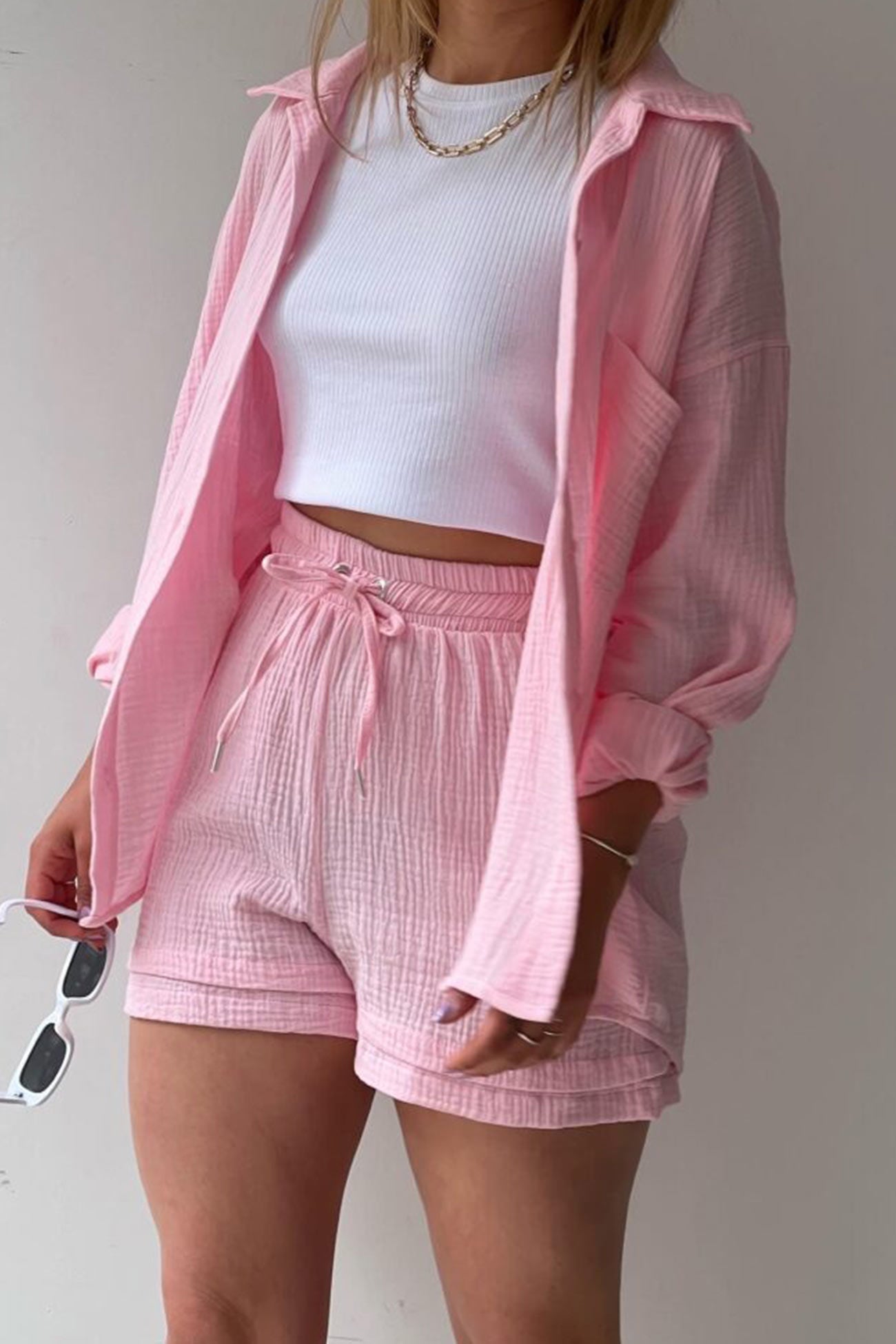 Hestia | Stylish Button Shirt and Pants Set
