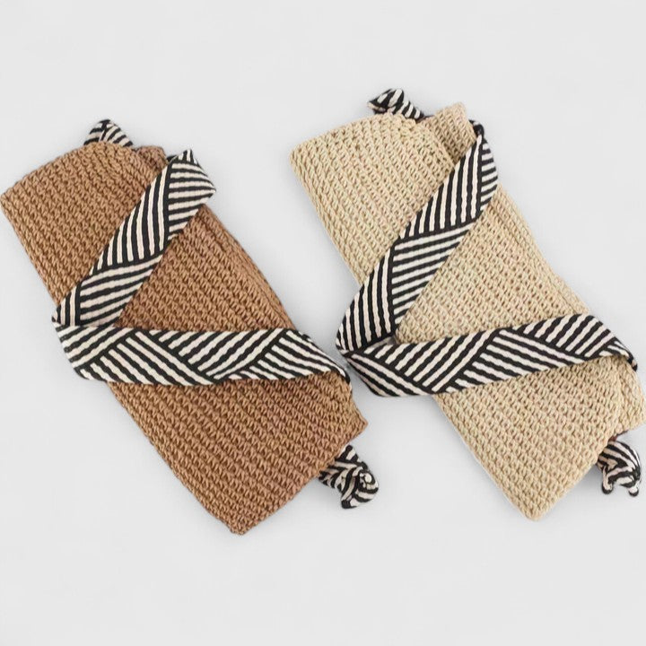 Lyra Collection | Handbag Tote Bag with Handwoven Design & Statement Straps | Versatile Accessory for Stylish Outings