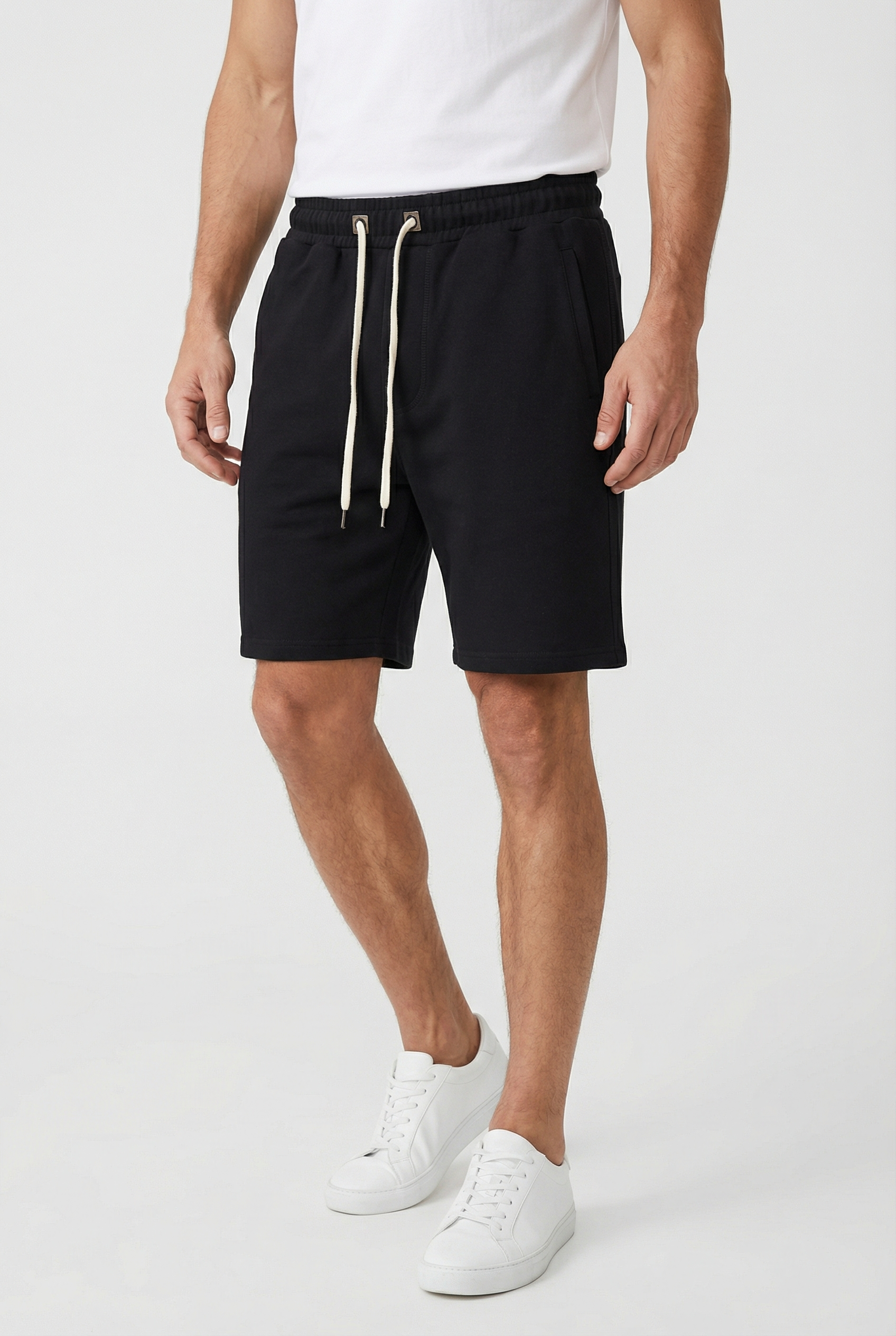 Mark | Men's Relaxed Fit Breathable Knitted Shorts