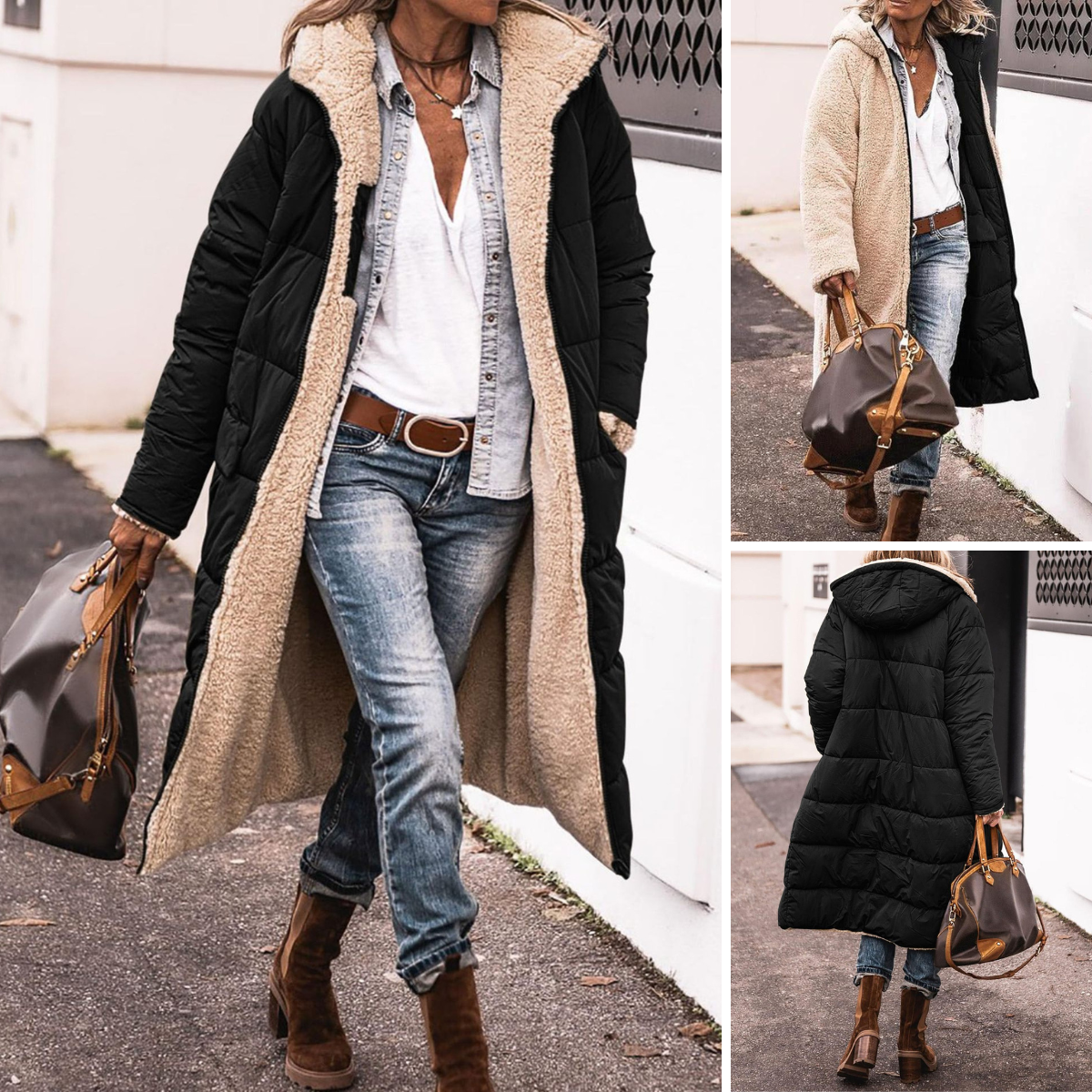 Jacket Women - Reversible Versatile Jacket