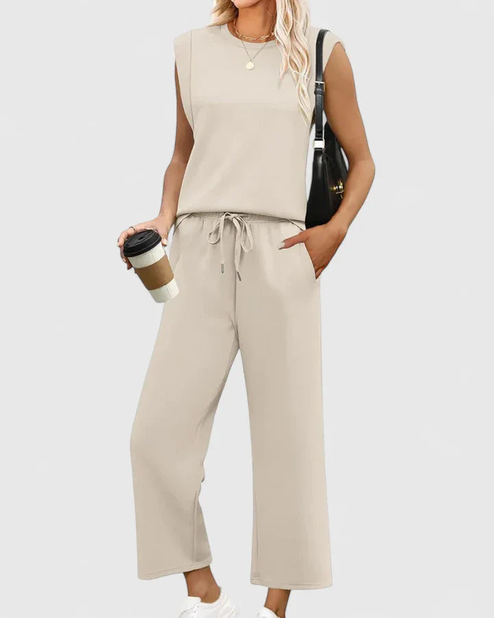 Olivia | Women's Loungewear Two-Piece Set with Pockets