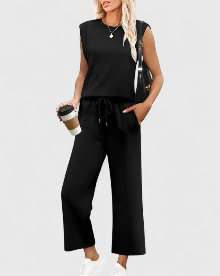 Olivia | Women's Loungewear Two-Piece Set with Pockets