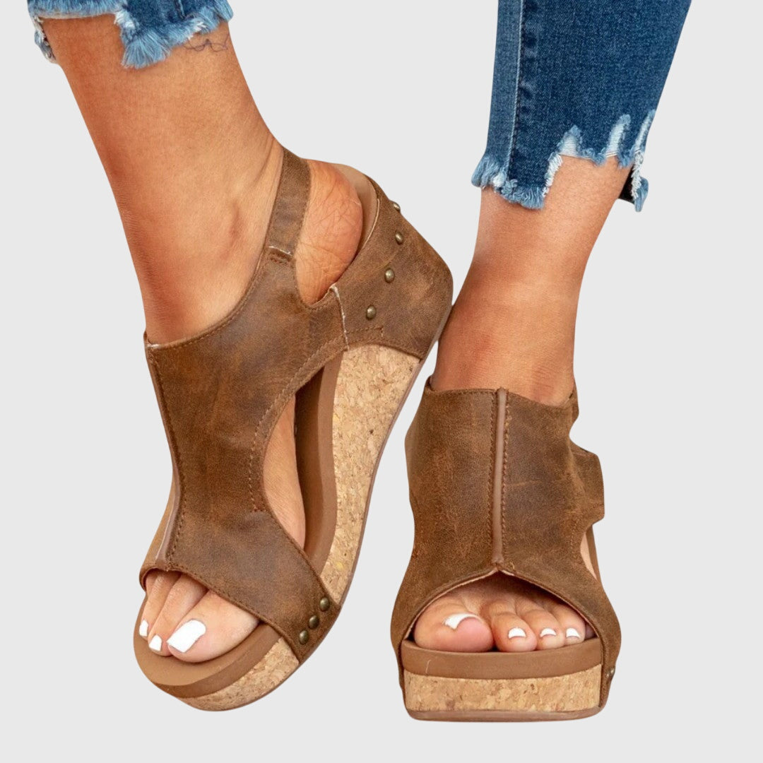 Olivia | Women's Platform Sandals with Arch Support