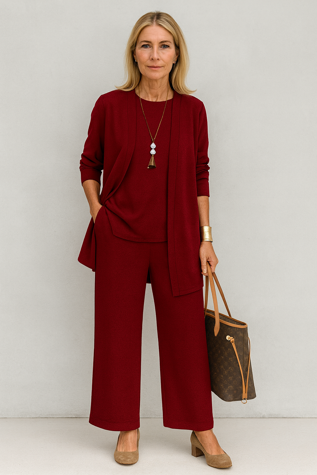 Paula | Women's Elegant 3-Piece Lightweight Set
