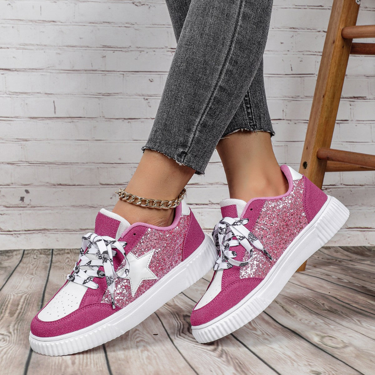 Rebecca | Women's Breathable Lace-Up Running Sneakers