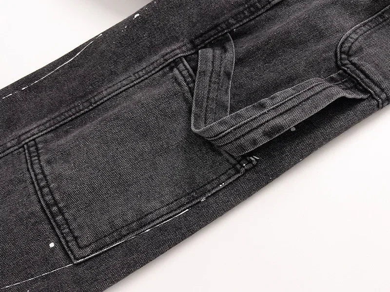 RETRO WASHED FLARED  jeans