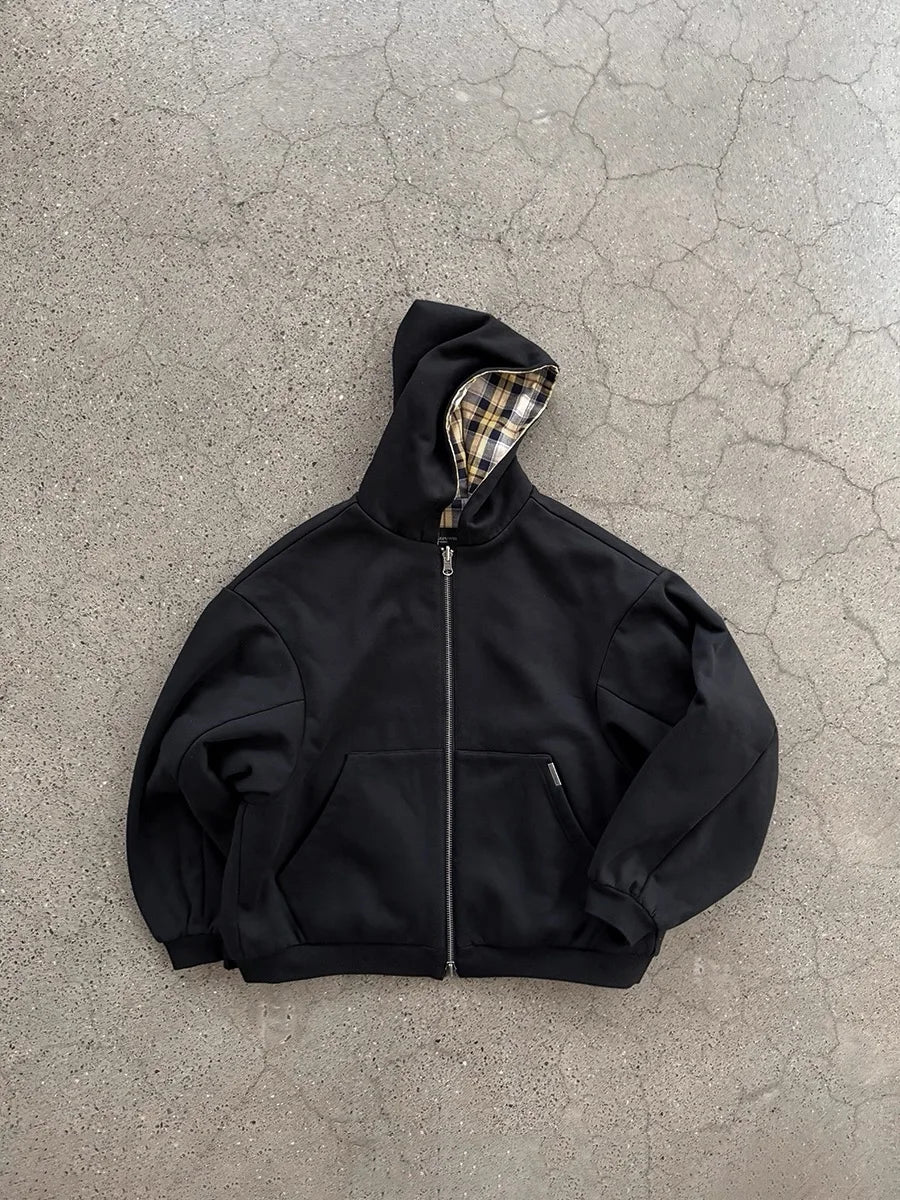 MKDARK CLOUD Both Sides Zip Up jacket