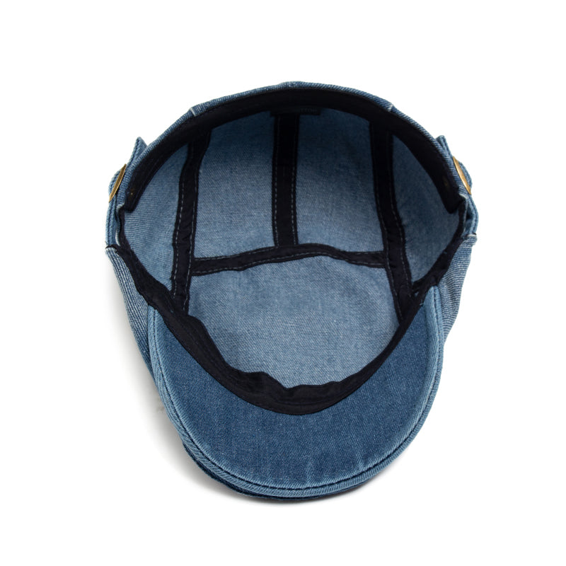 Cillian | Classic Stonewash Flat Cap