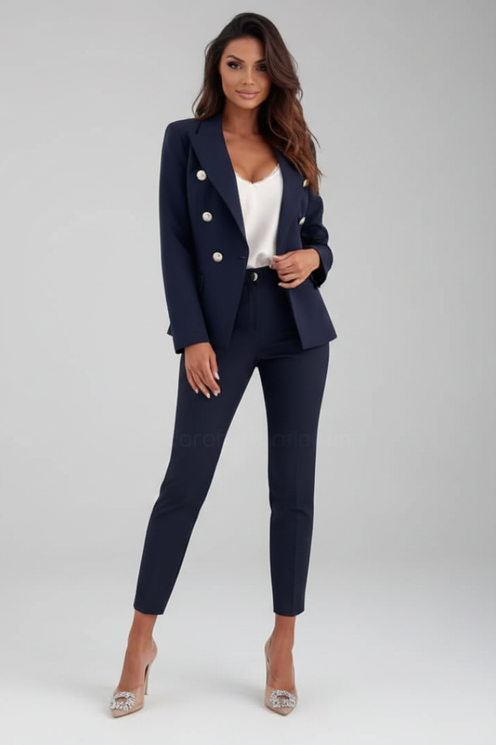 Marie | Tailored Double-Breasted Blazer Set
