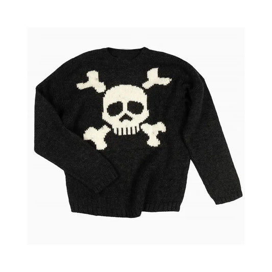SKULL KNITTED  CLOUD Pullover
