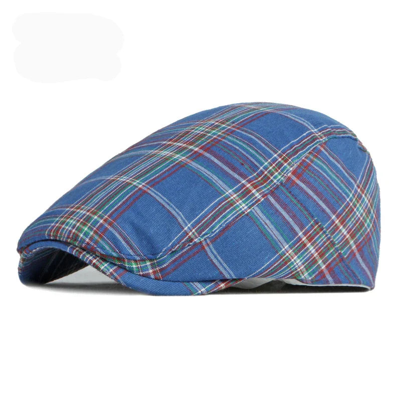 Harrison | Classic Plaid Flat Cap