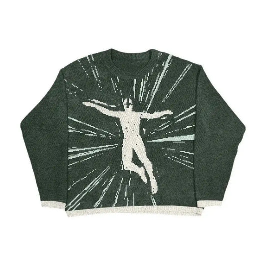 GREEN LIGHT CLOUD Pullover