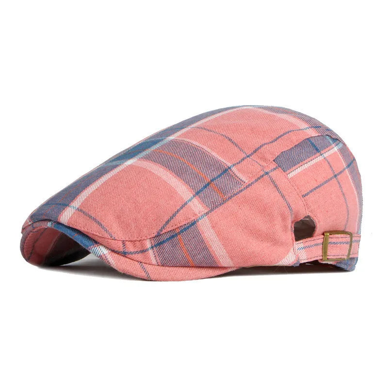 Orion | Classic Plaid Flat Cap