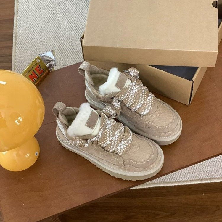 Sophie | Women's Casual Plush Winter Sneakers