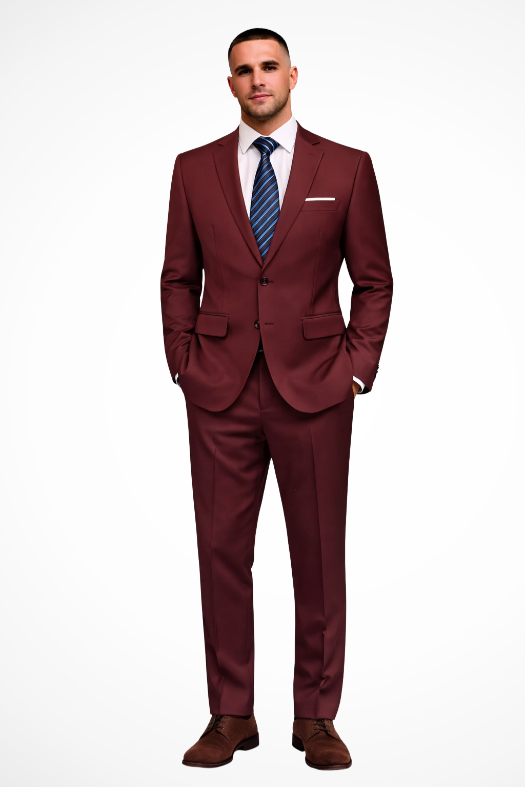 Logan | Men's Suit Two-Piece Tailored Notch Lapel