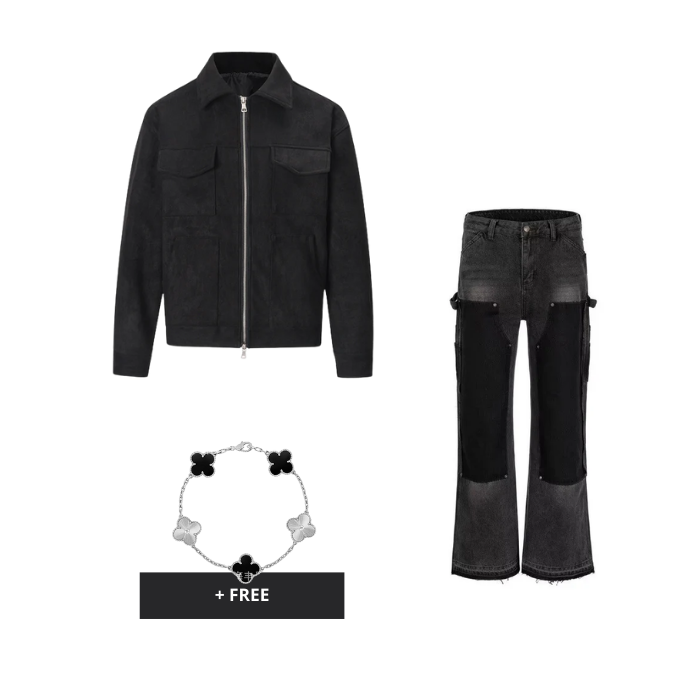 Drip Club Outfit Nero