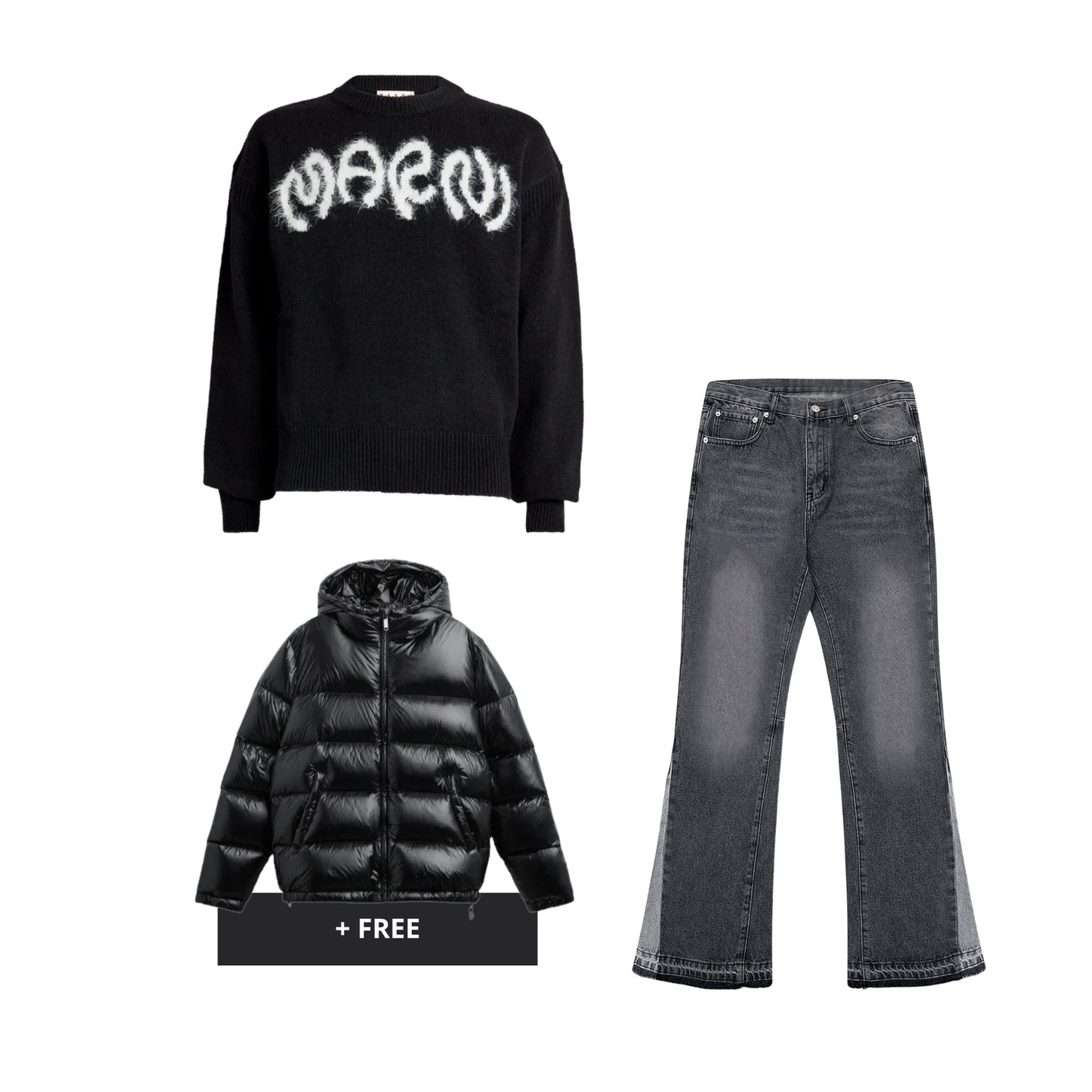 Drip Club Outfit Black